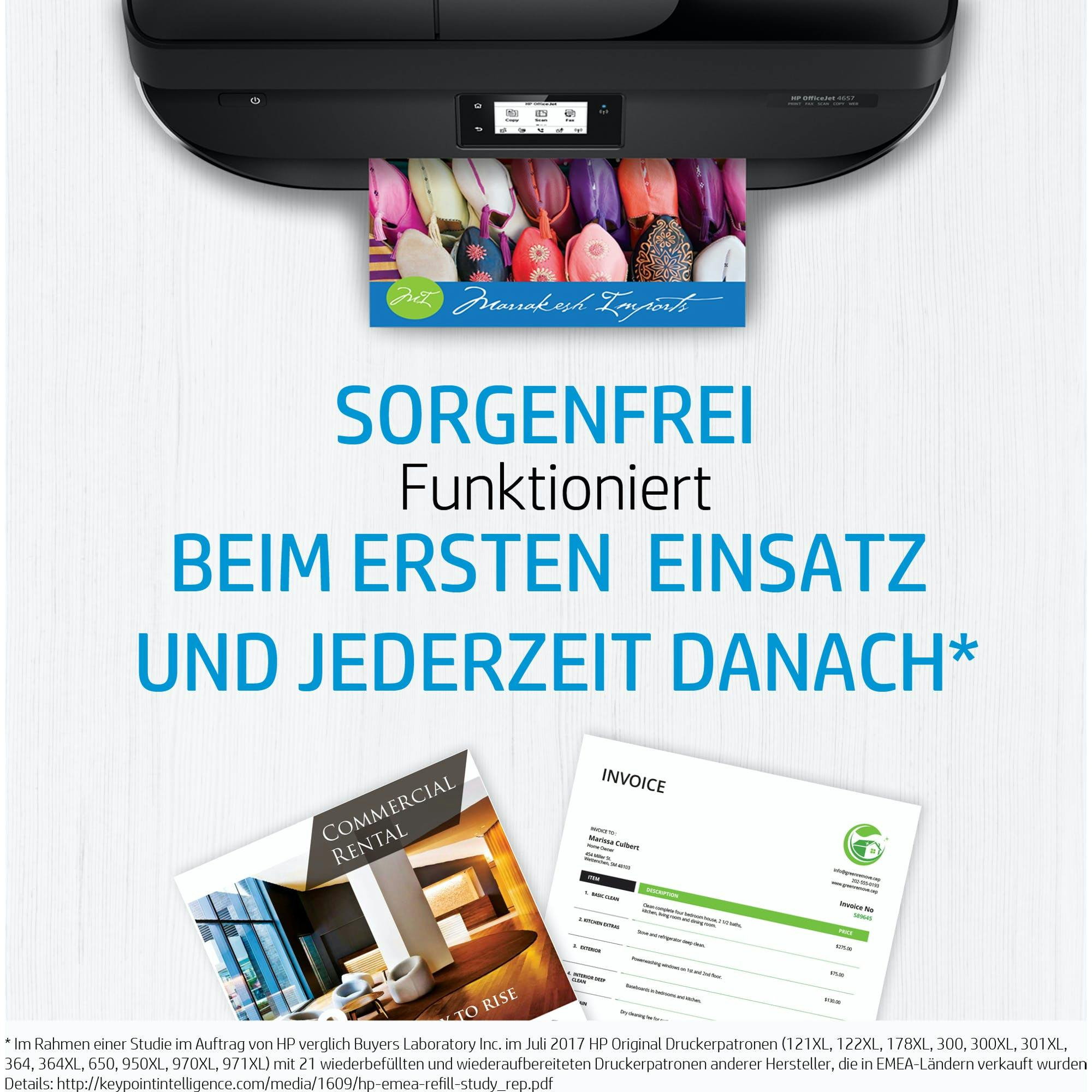 HP Druckkopf Mit Tinte 304 Schwarz (N9K06AE) » Computer-Company