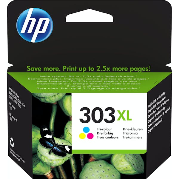 HP Druckkopf mit Tinte 303 XL dreifarbig (T6N03AE)_Image_0