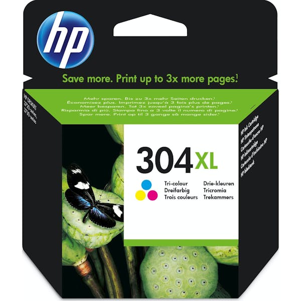 HP Druckkopf mit Tinte 304 XL dreifarbig (N9K07AE)_Image_0