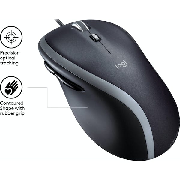 Logitech M500 Corded Mouse Refresh, USB (910-003725/910-003726)_Image_4