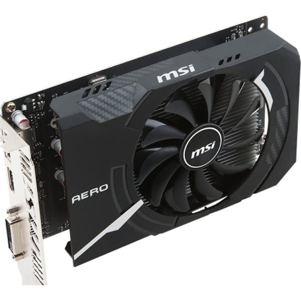 MSI GeForce GTX 1050 Ti Aero ITX 4G OCV1, 4GB GDDR5, DVI, HDMI, DP (V809-2606R)_Image_2