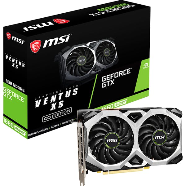 MSI GeForce GTX 1660 SUPER Ventus XS OC, 6GB GDDR6, HDMI, 3x DP (V375-279R)_Image_2