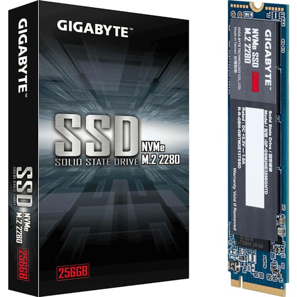 GIGABYTE NVMe SSD M.2 2280 256GB, M.2 2280 / M-Key / PCIe 3.0 x4 (GP-GSM2NE3256GNTD)_Image_1