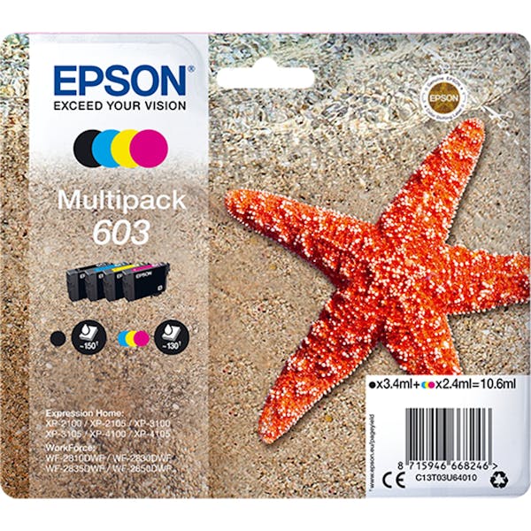 Epson Tinte 603 Multipack (C13T03U64010)_Image_0