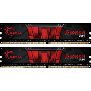 G.Skill Aegis DIMM Kit 16GB, DDR4-2400, CL17-17-17-39 (F4-2400C17D-16GIS)_Image_0