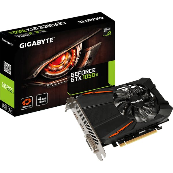 GIGABYTE GeForce GTX 1050 Ti D5 4G, 4GB GDDR5, DVI, HDMI, DP (GV-N105TD5-4GD)_Image_2