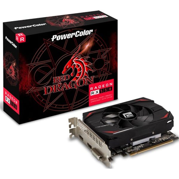 PowerColor Radeon RX 550 Red Dragon, 4GB GDDR5, DVI, HDMI, DP (AXRX 550 4GBD5-DH)_Image_4
