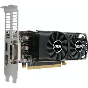 MSI GeForce GTX 1050 Ti 4GT LP, 4GB GDDR5, DVI, HDMI, DP (V809-2404R)_Image_0