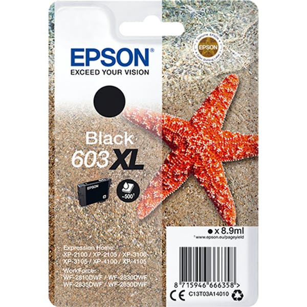 Epson Tinte 603XL schwarz (C13T03A14010)_Image_0