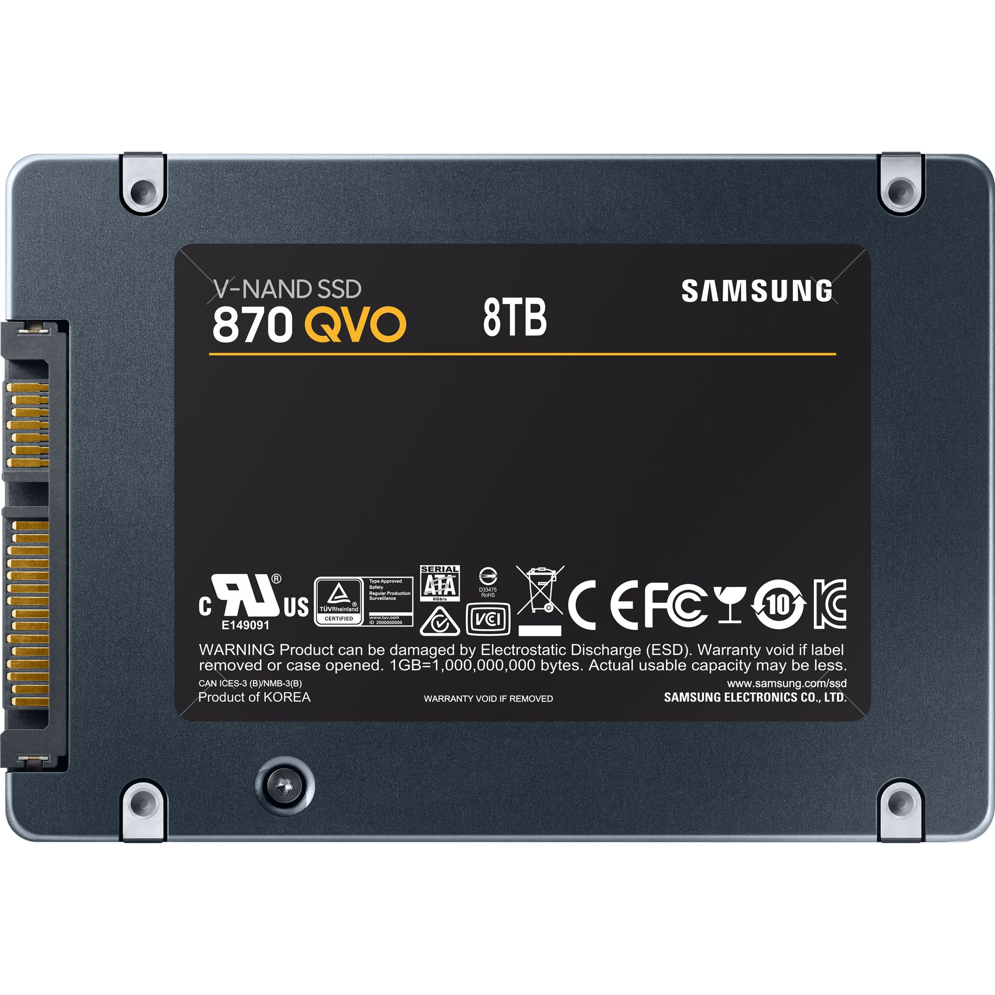 Samsung 870 QVO 8TB SSD + UGREENエンクロージャー SSD 870 QVO 8TB 2,5IN SATA: Amazon.de: Computer & Zubehör