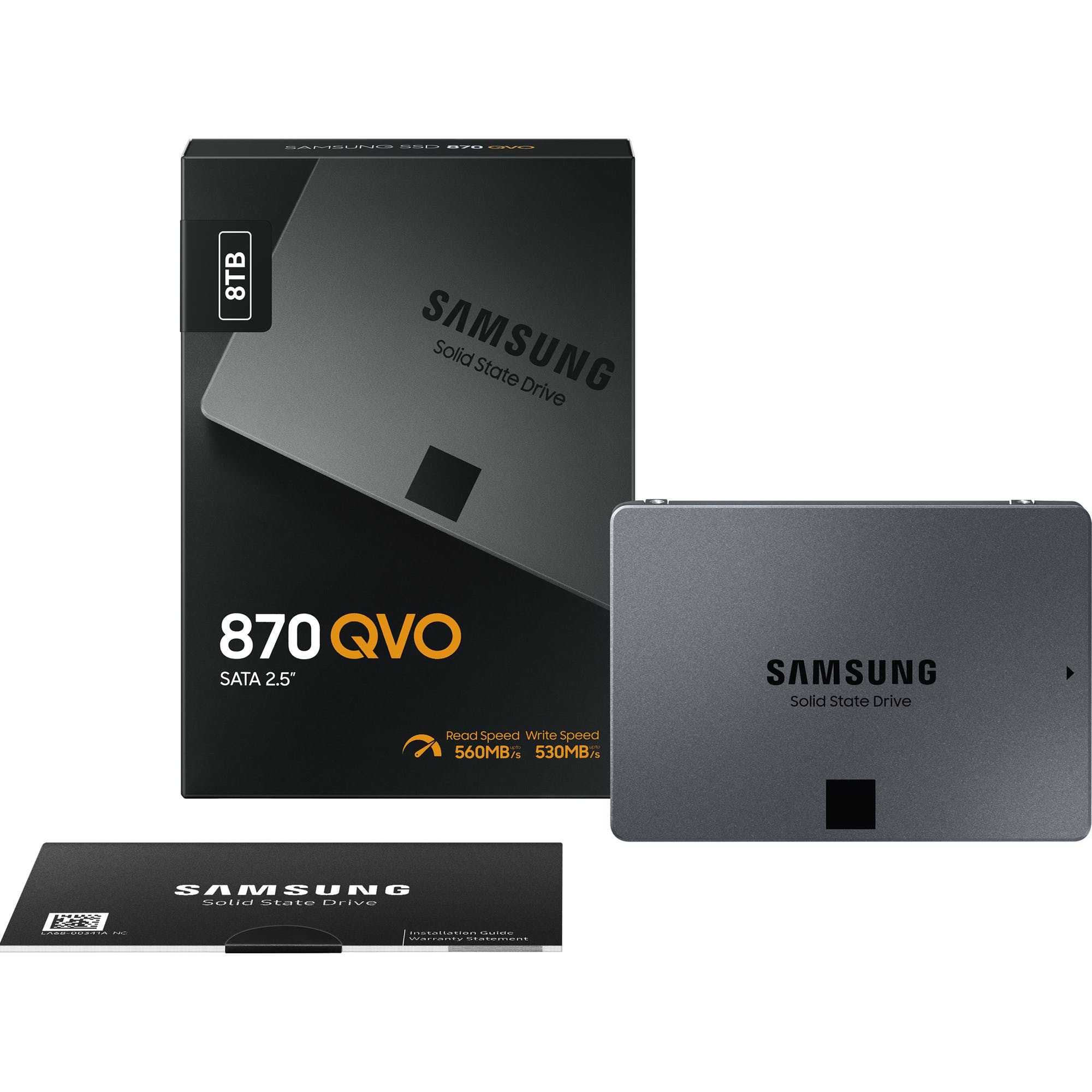 Samsung 870 QVO 8TB SSD + UGREENエンクロージャー Samsung 870 QVO 8TB SSD + UGREENエンクロージャー