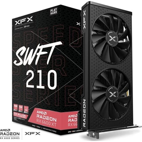XFX Speedster SWFT 210 Radeon RX 6600 XT Core Gaming, 8GB GDDR6, HDMI, 3x DP (RX-66XT8DFDQ)_Image_5