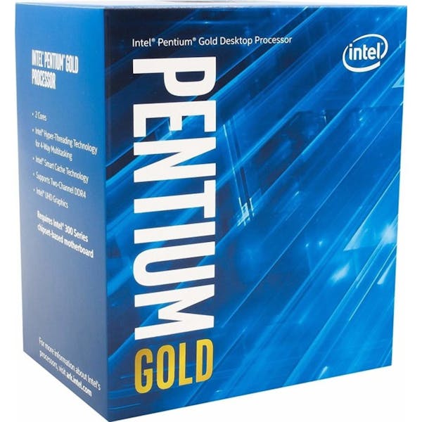 Intel Pentium Gold G6405, 2C/4T, 4.10GHz, boxed (BX80701G6405)_Image_0