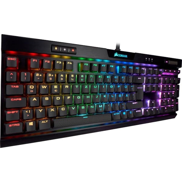 Corsair Gaming K70 RGB MK.2 Low Profile Rapidfire, MX LOW PROFILE RGB SPEED, USB, DE (CH-9109018-DE)_Image_1