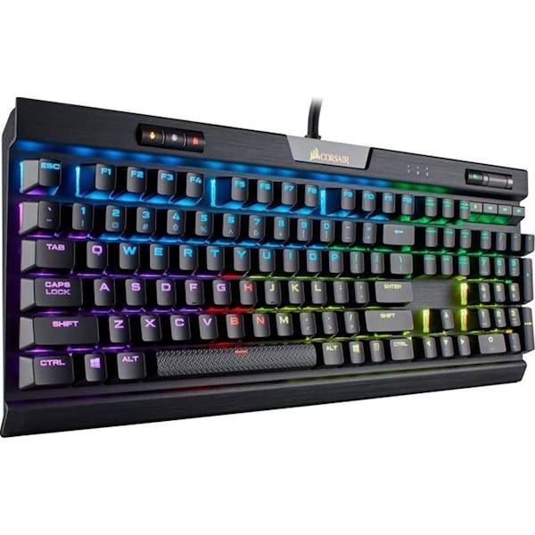 Corsair Gaming K70 RGB MK.2 Rapidfire, MX SPEED RGB Silver, USB, DE (CH-9109014-DE)_Image_5
