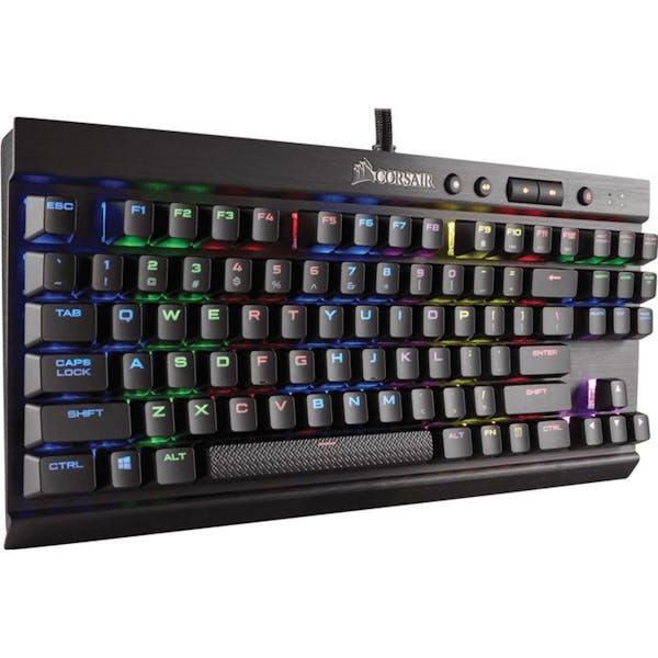 Corsair Gaming K65 RGB Rapidfire Compact, MX SPEED RGB Silver, USB, DE (CH-9110014-DE)_Image_2