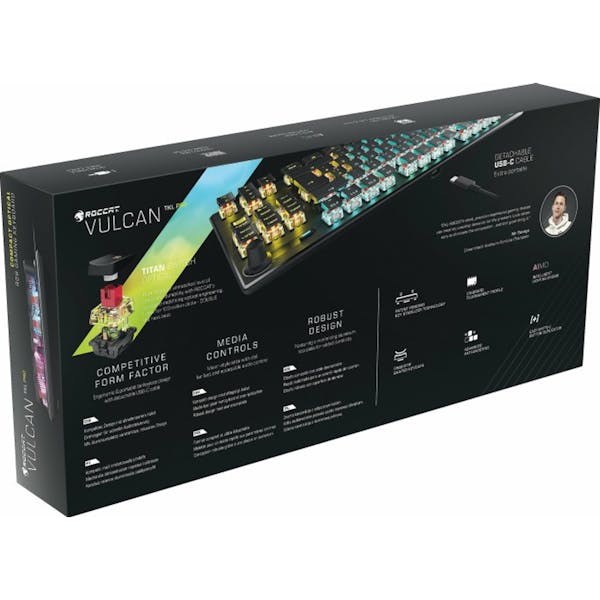 Roccat Vulcan TKL Pro, schwarz, LEDs RGB, Titan Optical, USB, DE (ROC-12-570)_Image_7