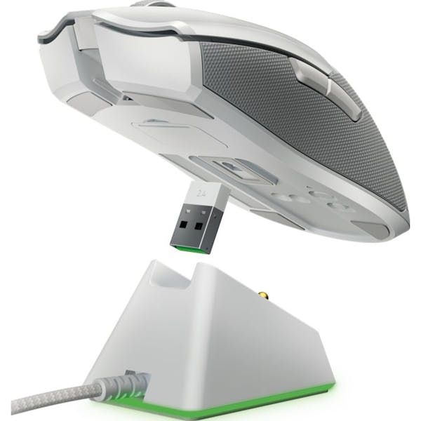 Razer Viper Ultimate mit Ladestation, Mercury weiß, USB (RZ01-03050400-R3M1)_Image_2