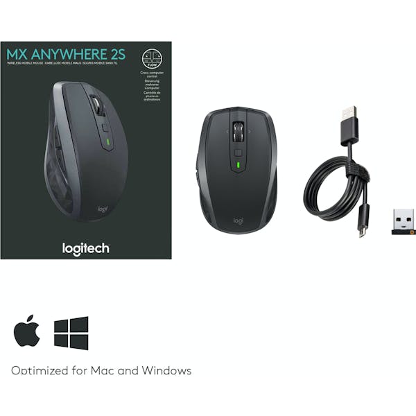 Logitech MX Anywhere 2S Graphite, schwarz, USB/Bluetooth (910-005153)_Image_6