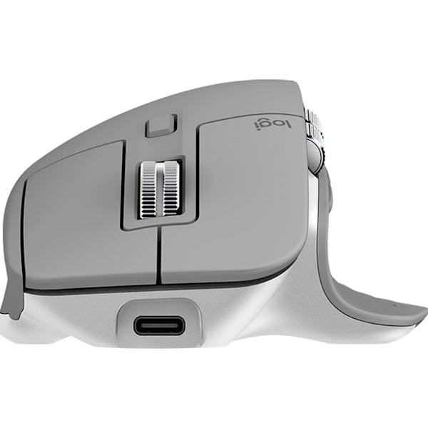 Logitech MX Master 3 Mid Grey, grau, USB/Bluetooth (910-005695)_Image_3