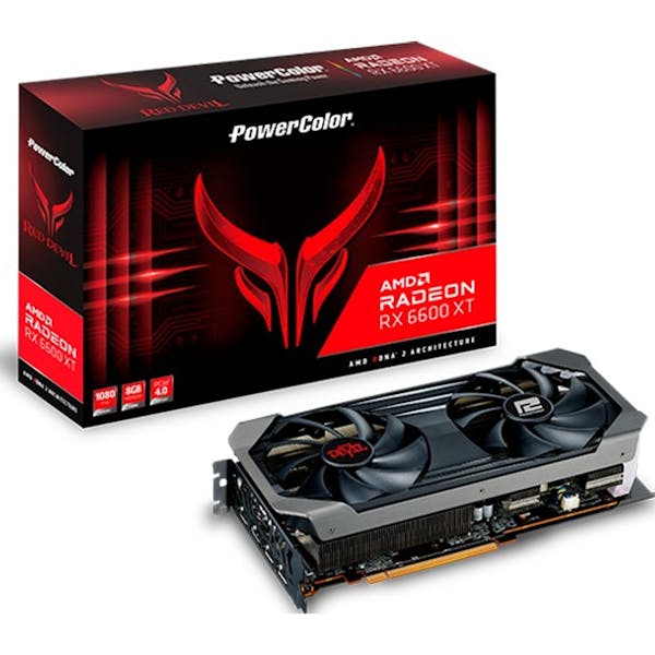PowerColor Radeon RX 6600 XT Red Devil, 8GB GDDR6, HDMI, 3x DP (AXRX 6600XT 8GBD6-3DHE/OC)_Image_4