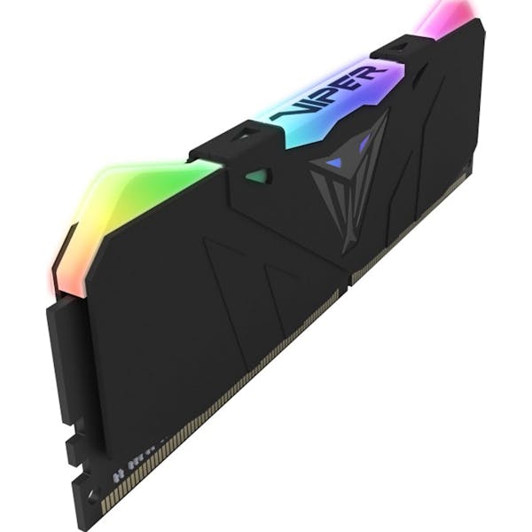 Patriot Viper RGB schwarz DIMM Kit 16GB, DDR4-3200, CL16-20-20-40 (PVR416G320C6K)_Image_1