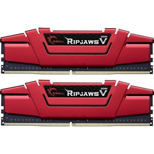 G.Skill RipJaws V rot DIMM Kit 16GB, DDR4-2400, CL17-17-17-39 (F4-2400C17D-16GVR)_Image_0