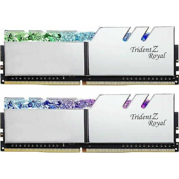 G.Skill Trident Z Royal silber DIMM Kit 16GB, DDR4-3600, CL18-22-22-42 (F4-3600C18D-16GTRS)_Image_0