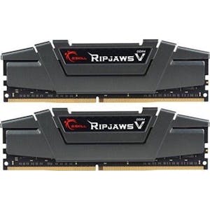 G.Skill RipJaws V grau DIMM Kit 16GB, DDR4-3200, CL16-18-18-38 (F4-3200C16D-16GVGB)_Image_0