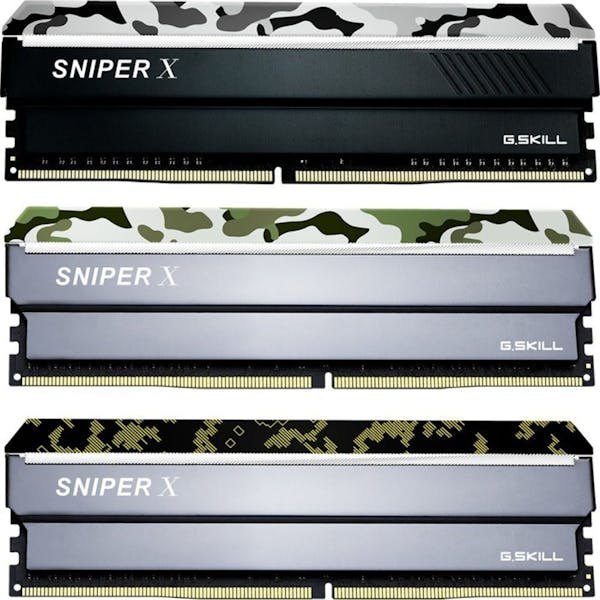 G.Skill SniperX Urban Camouflage DIMM Kit 16GB, DDR4-3600, CL19-20-20-40 (F4-3600C19D-16GSXWB)_Image_2