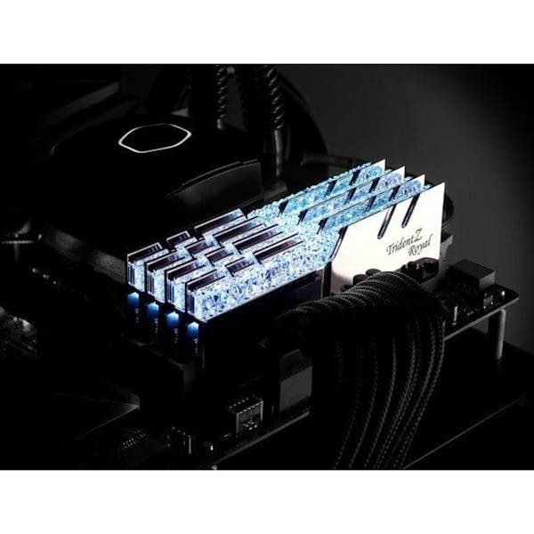G.Skill Trident Z Royal silber DIMM Kit 16GB, DDR4-4600, CL19-26-26-46 (F4-4600C19D-16GTRSE)_Image_4