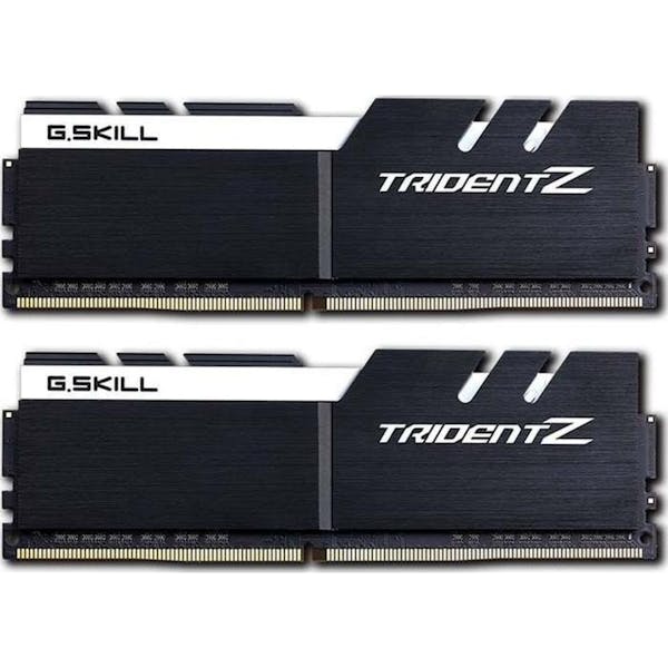 G.Skill Trident Z schwarz/weiß DIMM Kit 16GB, DDR4-4000, CL19-21-21-41 (F4-4000C19D-16GTZKW)_Image_0