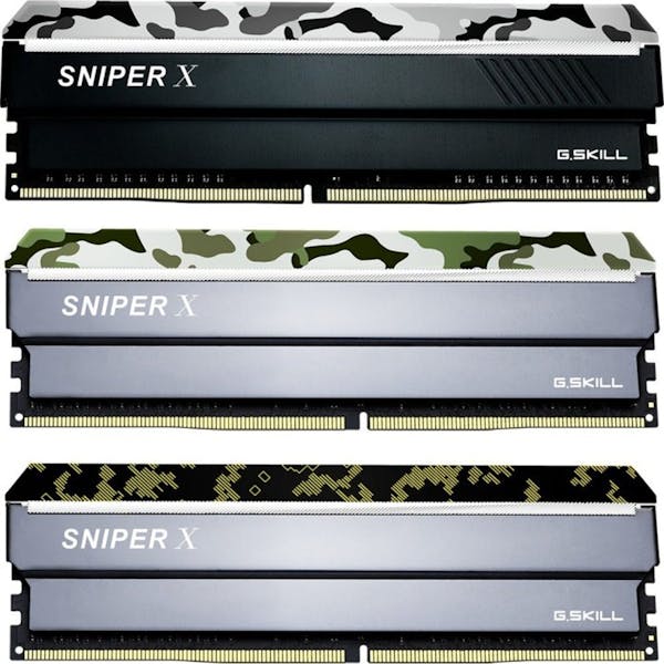 G.Skill SniperX Digital Camouflage DIMM Kit 32GB, DDR4-3200, CL16-18-18-38 (F4-3200C16D-32GSXKB)_Image_2