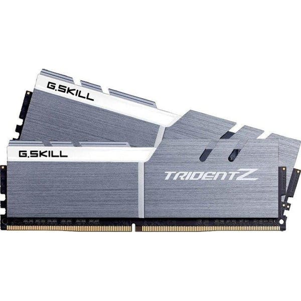 G.Skill Trident Z silber/weiß DIMM Kit 16GB, DDR4-4133, CL19-19-19-39 (F4-4133C19D-16GTZSWC)_Image_1