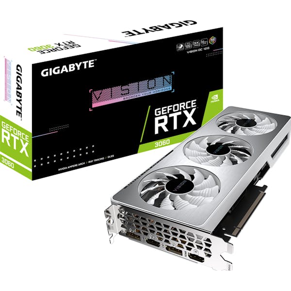 GIGABYTE GeForce RTX 3060 Vision OC 12G (Rev. 2.0) (LHR), 12GB GDDR6, 2x HDMI, 2x DP (GV-N3060VISION OC-12GD 2.0)_Image_7