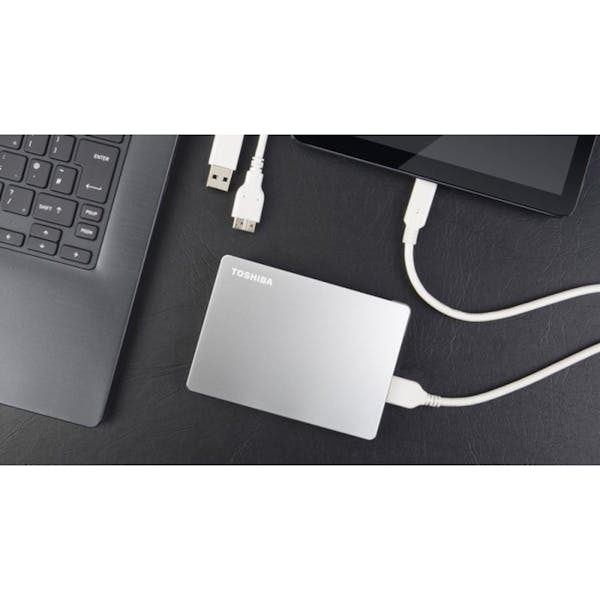 Toshiba Canvio Flex silber 2TB, USB 3.0 Micro-B (HDTX120ESCCA)_Image_5