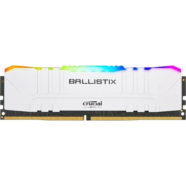 Crucial Ballistix RGB weiß DIMM Kit 16GB, DDR4-3200, CL16-18-18-36 (BL2K8G32C16U4WL)_Image_1