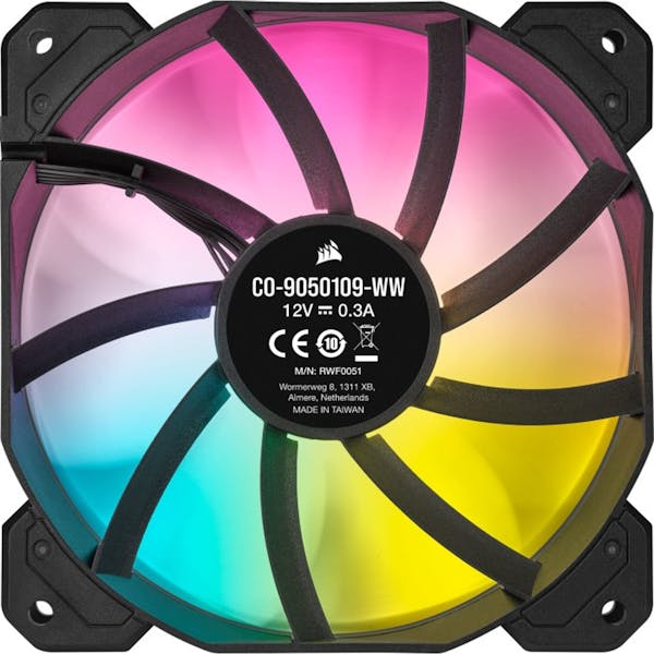 Corsair SP Series iCUE SP120 RGB Elite Triple Fan Kit, 120mm, 3er-Pack, LED-Steuerung (CO-9050109-WW)_Image_2