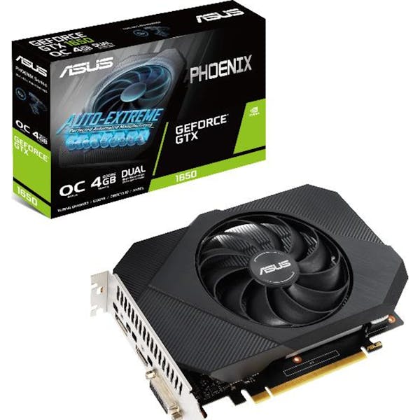 ASUS Phoenix GeForce GTX 1650 OC, PH-GTX1650-O4GD6, 4GB GDDR6, DVI, HDMI, DP (90YV0EH2-M0NA00)_Image_2