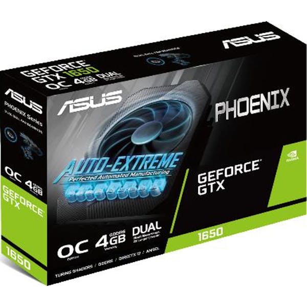ASUS Phoenix GeForce GTX 1650 OC, PH-GTX1650-O4GD6, 4GB GDDR6, DVI, HDMI, DP (90YV0EH2-M0NA00)_Image_9