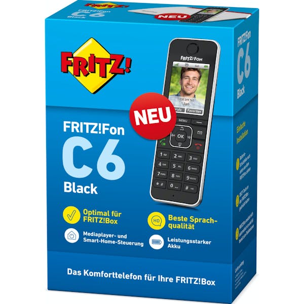 AVM FRITZ!Fon C6 schwarz (20002964)_Image_3