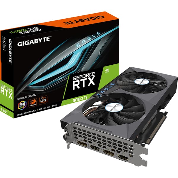 GIGABYTE GeForce RTX 3060 Ti Eagle OC 8G (Rev. 2.0) (LHR), 8GB GDDR6, 2x HDMI, 2x DP (GV-N306TEAGLE OC-8GD 2.0)_Image_7