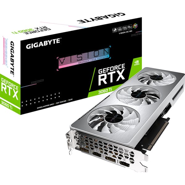 GIGABYTE GeForce RTX 3060 Ti Vision OC 8G (Rev. 2.0) (LHR), 8GB GDDR6, 2x HDMI, 2x DP (GV-N306TVISION OC-8GD 2.0)_Image_7