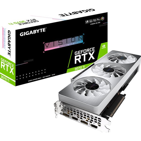 GIGABYTE GeForce RTX 3070 Ti Vision OC 8G, 8GB GDDR6X, 2x HDMI, 2x DP (GV-N307TVISION OC-8GD)_Image_0