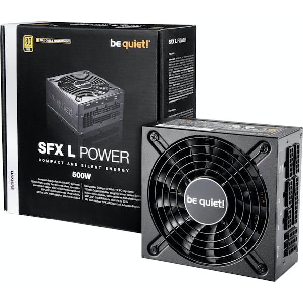 be quiet! SFX-L Power 500W SFX-L 3.3 (BN238)_Image_2
