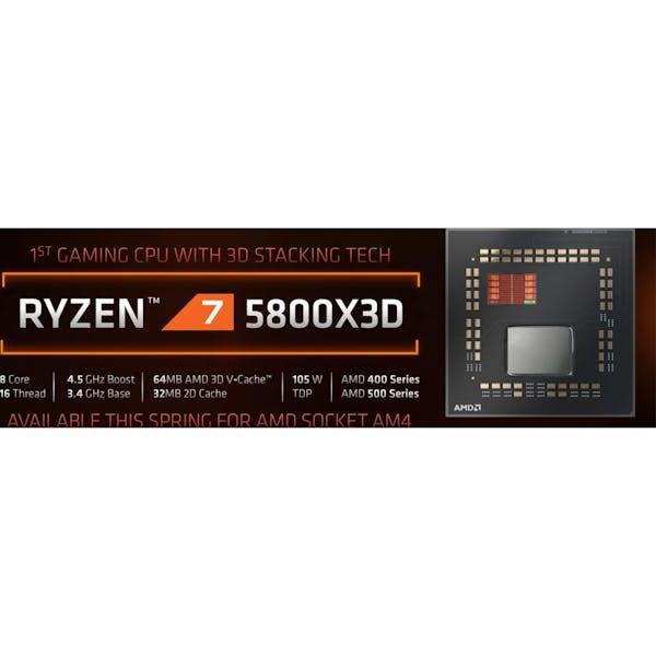 AMD Ryzen 7 5800X3D, 8C/16T, 3.40-4.50GHz, boxed ohne Kühler (100-100000651WOF)_Image_6