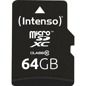 Intenso R20/W12 microSDXC 64GB Kit, Class 10 (3413490)_Image_0