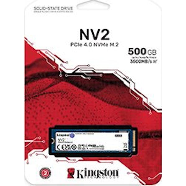 Kingston NV2 NVMe PCIe 4.0 SSD 500GB, M.2 (SNV2S/500G)_Image_3