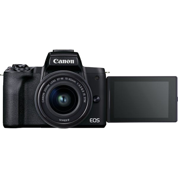 Canon EOS M50 Mark II schwarz mit Objektiv EF-M 15-45mm 3.5-6.3 IS STM (4728C007)_Image_2