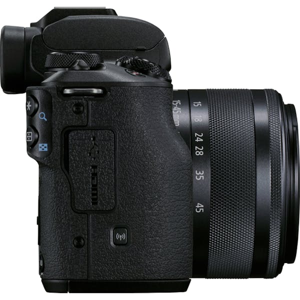 Canon EOS M50 Mark II schwarz mit Objektiv EF-M 15-45mm 3.5-6.3 IS STM (4728C007)_Image_6